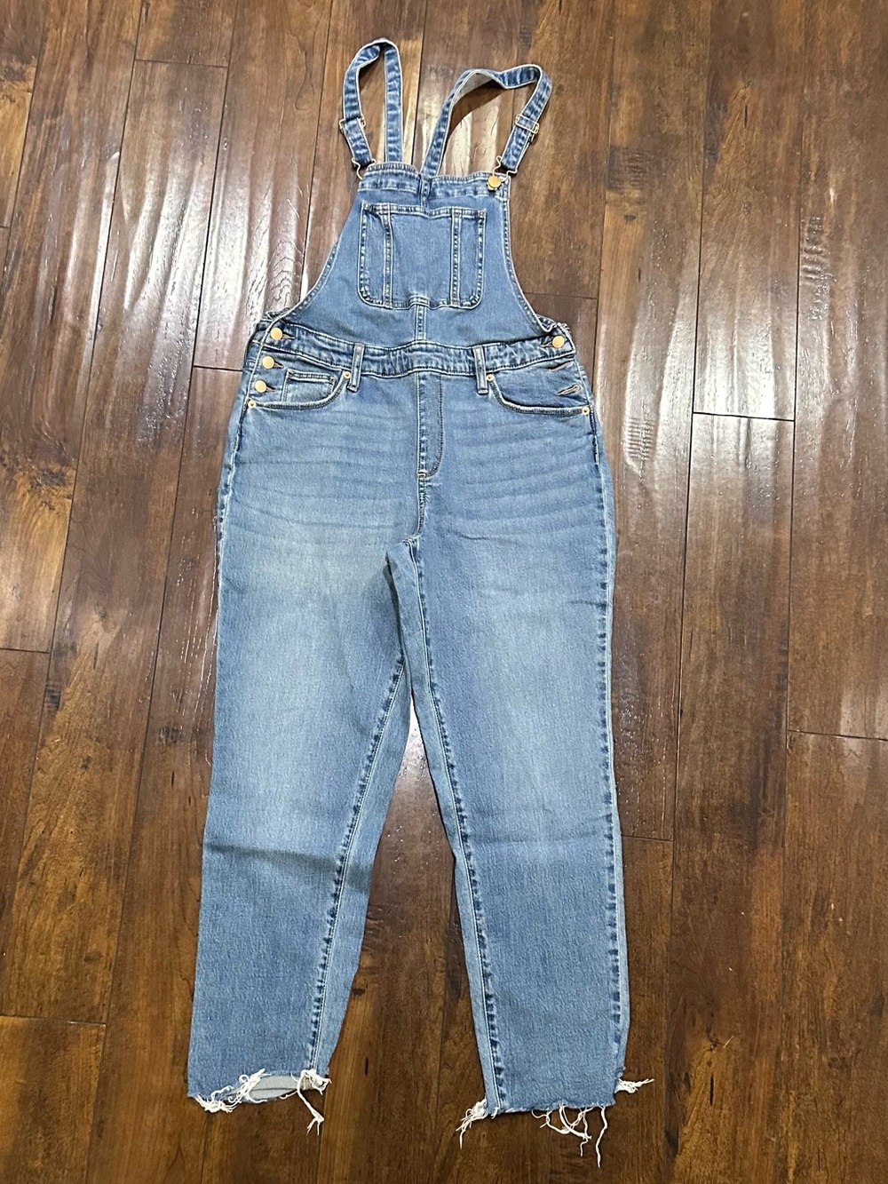 Universal Thread Light Blue Denim Overalls for Women